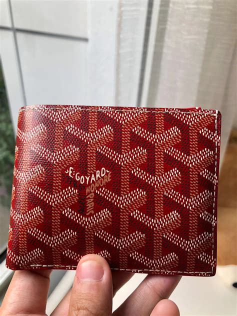 goyard men wallet price|goyard wallet price list.